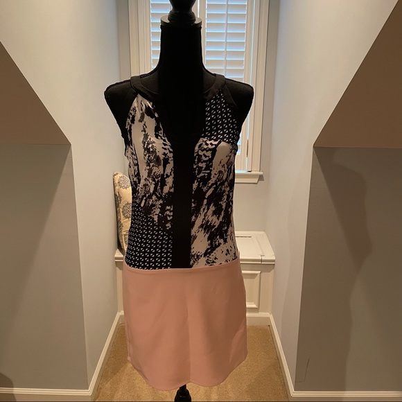 Adelyn Rae Mixed Print Racerback dress - Picture 3 of 16